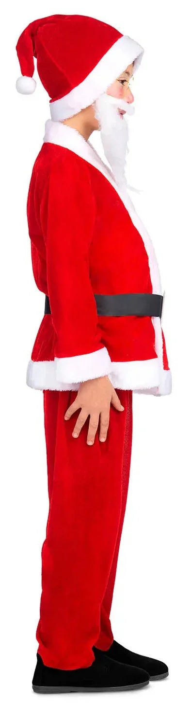 Disfraz de Papa Noel Infantil con Barba Navidad Infantiles Viving